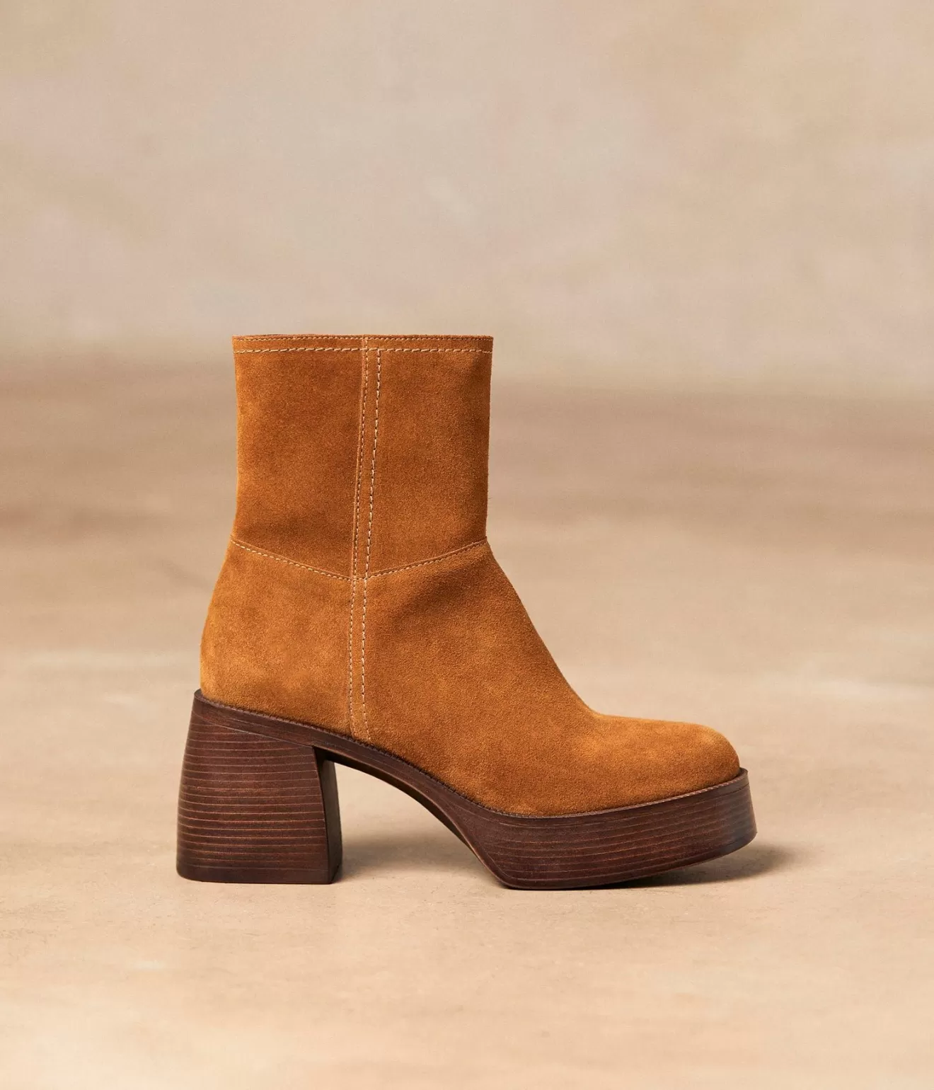 Mellow Yellow Boots& Bottines^Boots Velours Camel Amela