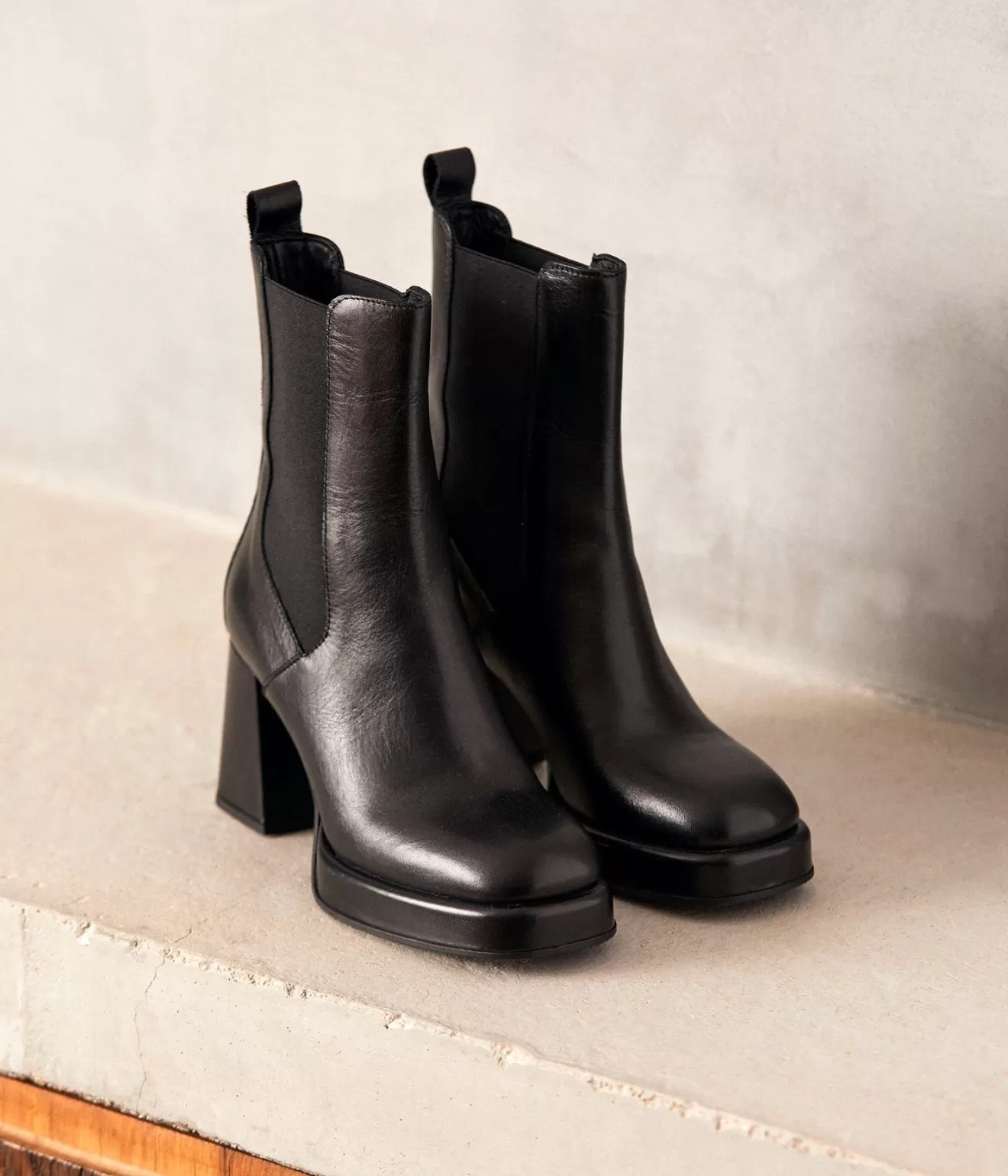 Mellow Yellow Boots& Bottines^Chelsea Boots A Talon Lou