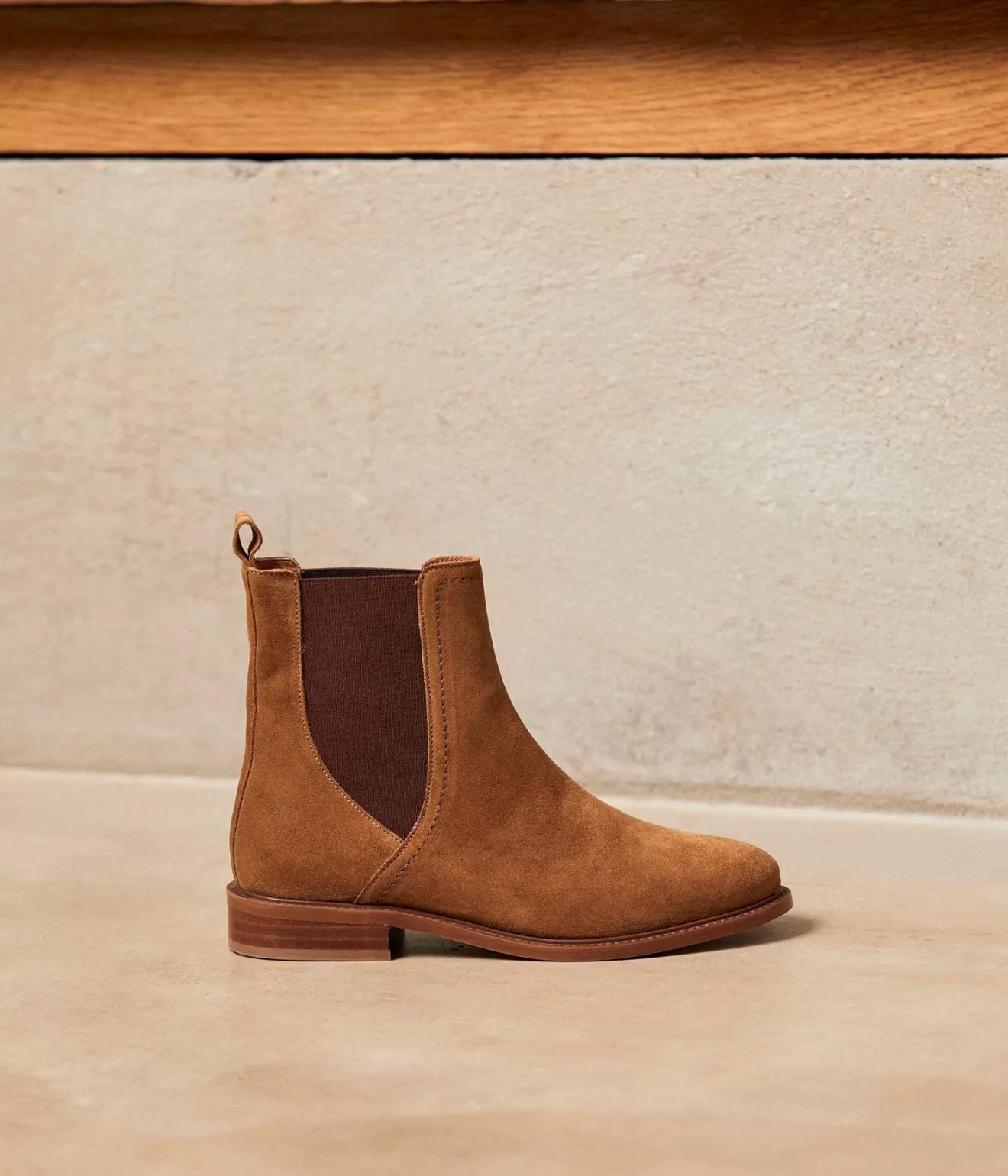 Mellow Yellow Boots& Bottines^Chelsea Boots Camel Artemis