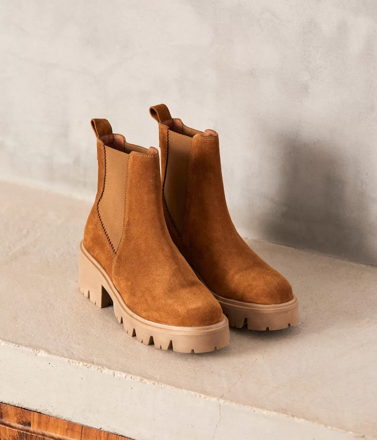 Mellow Yellow Boots& Bottines^Chelsea Boots Crantees Ada