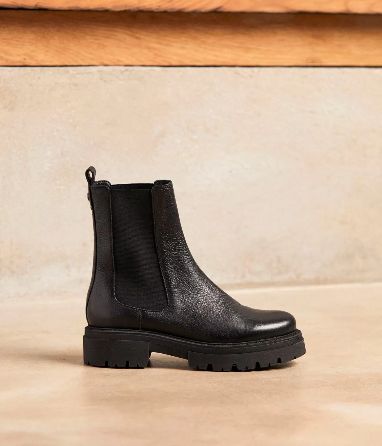 Mellow Yellow Boots& Bottines^Chelsea Boots Noires Adema