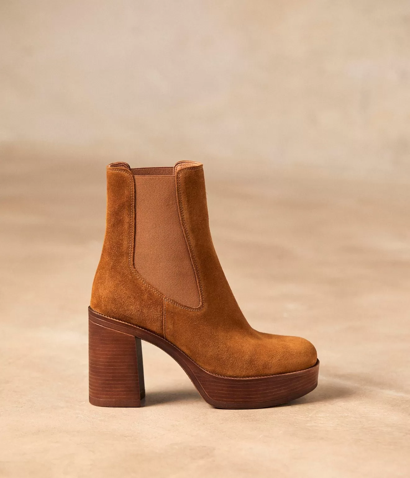 Mellow Yellow Boots& Bottines^Chelsea Boots Tabac Alica