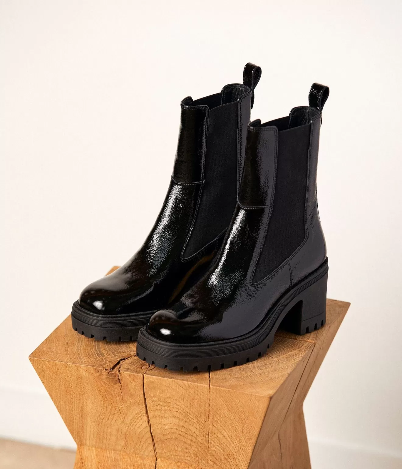 Mellow Yellow Boots& Bottines^Chelsea Boots Vernies Alixia