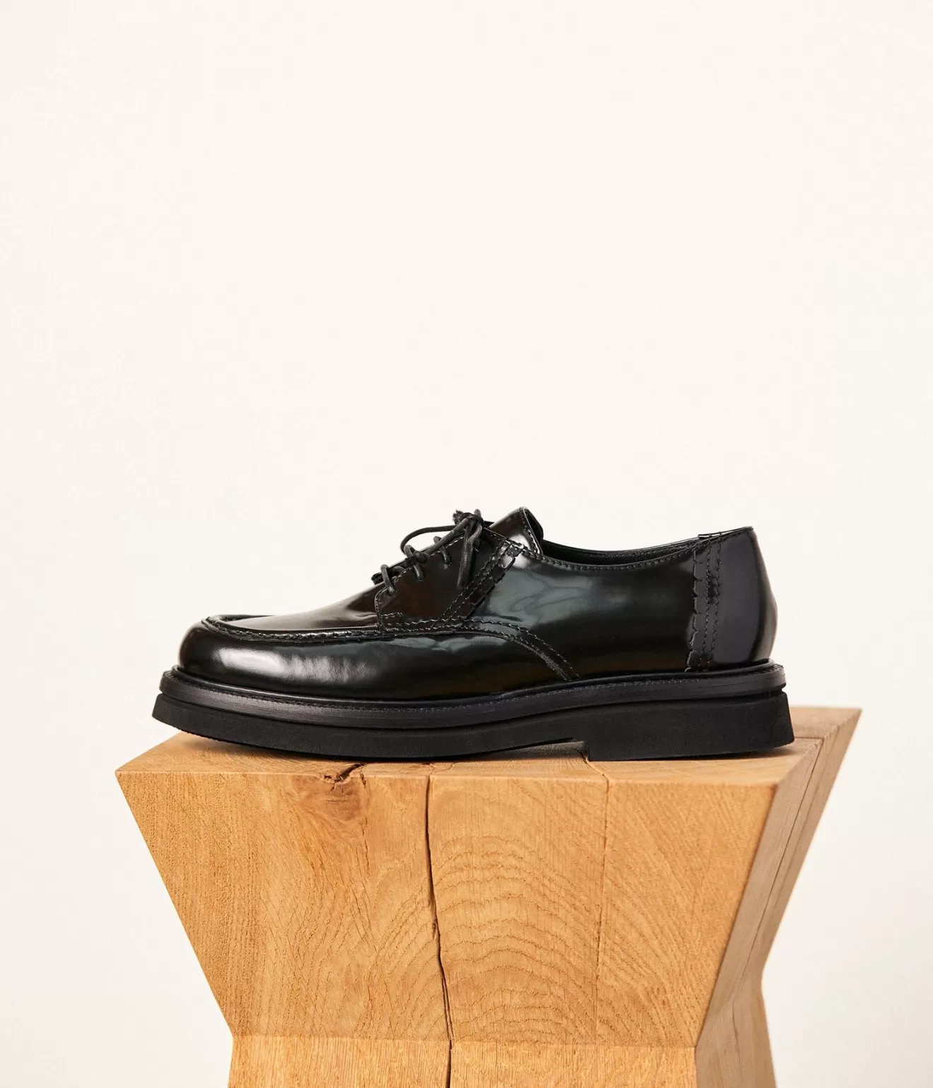 Mellow Yellow Derbies& Mocassins^Derbies Cuir Noir Abelia Cognac