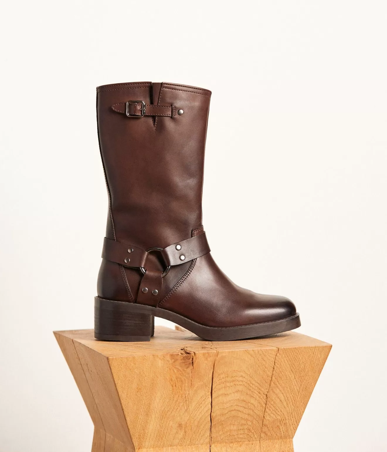 Mellow Yellow Boots& Bottines^Mi-Bottes Cuir Dario